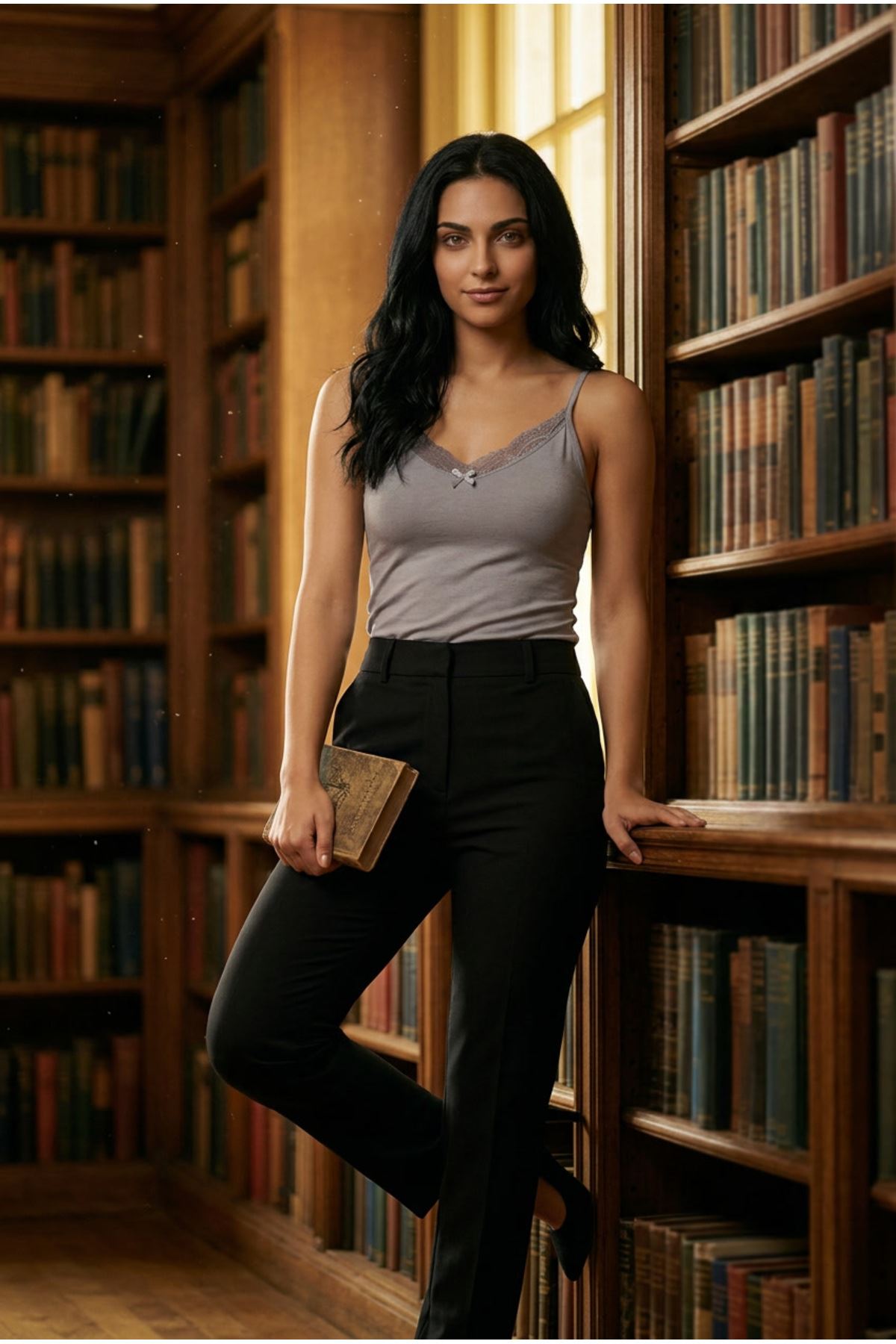 5'li Paket Kadın Pamuklu V Yaka Dantel Detaylı İnce İp Askılı Atlet Günlük Şık İç Giyim Badi
