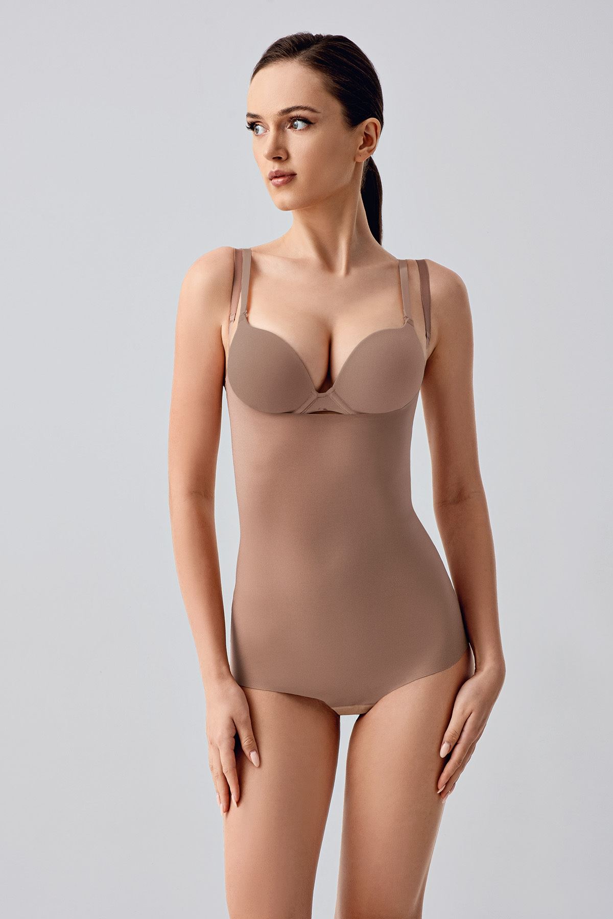 Kadın Askılı 2'li Slip Korse - Dikişsiz Toparlayıcı ve Şekillendirici