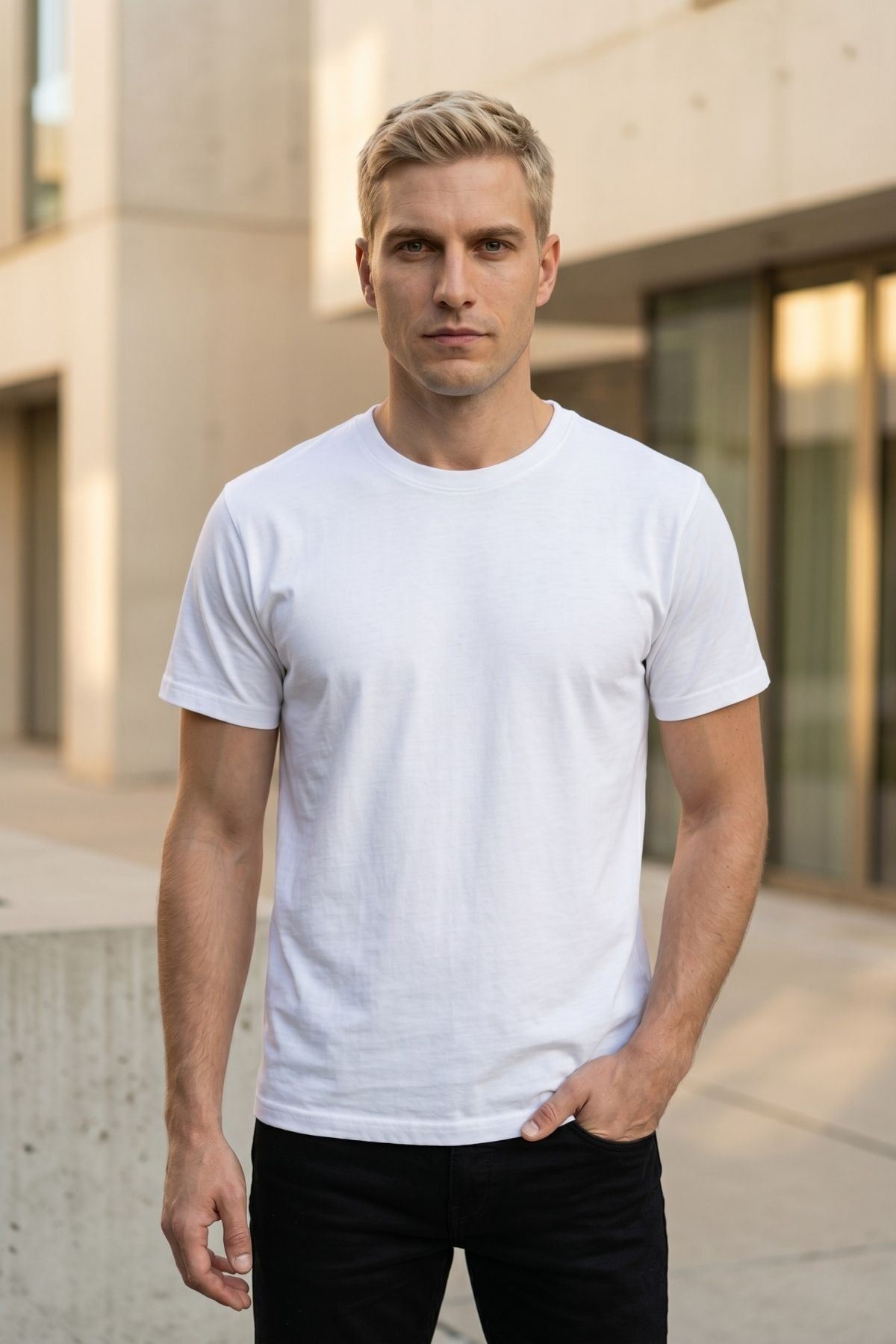 Avantajlı 2'li Paket: Erkek Basic Tişört Seti