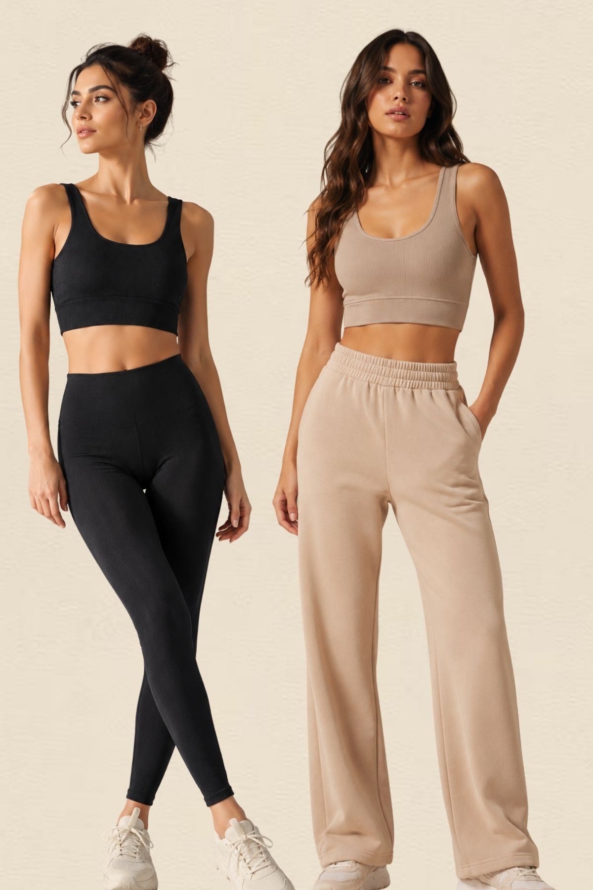 Kadın 2'li Paket Kalın Askılı Toparlayıcı Pedli Fitilli Sütyeni