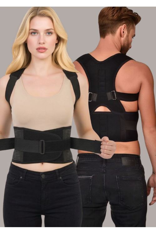 Unisex Manyetik Dik Duruş Korsesi