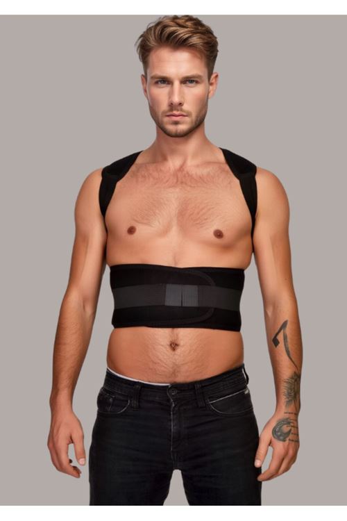 Unisex Manyetik Dik Duruş Korsesi
