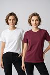 Kadın 2'li Paket Basic Bisiklet Yaka Kısa Kollu Tişört - Günlük Rahat Kesim T-Shirt