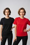 Kadın 2'li Paket Basic Bisiklet Yaka Kısa Kollu Tişört - Günlük Rahat Kesim T-Shirt