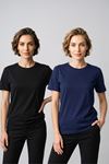 Kadın 2'li Paket Basic Bisiklet Yaka Kısa Kollu Tişört - Günlük Rahat Kesim T-Shirt