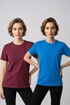 Kadın 2'li Paket Basic Bisiklet Yaka Kısa Kollu Tişört - Günlük Rahat Kesim T-Shirt