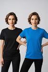 Kadın 2'li Paket Basic Bisiklet Yaka Kısa Kollu Tişört - Günlük Rahat Kesim T-Shirt
