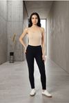 Kadın %95 Pamuklu İp Askılı Ribana Atlet Esnek Nefes Alan Kumaş Günlük Basic İç Giyim Vücudu Saran Kaşkorse Tarzı Konforlu Atlet