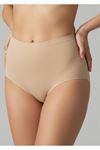 Lazer Kesim İz Yapmayan Yüksek Bel Slip Korse - Dikişsiz Toparlayıcı Korse Slip