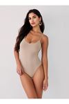 Kadın İnce Askılı Pamuklu Çıtçıtlı Body