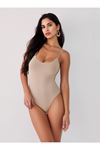 Kadın İnce Askılı Pamuklu Çıtçıtlı Body
